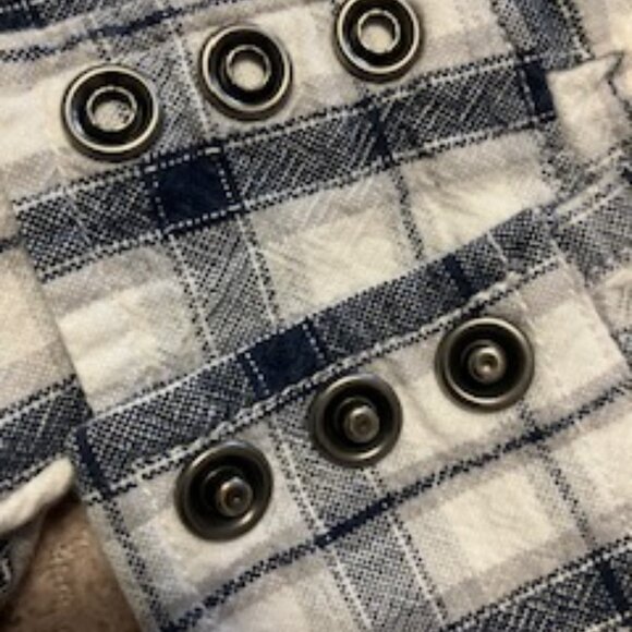 Lucky Brand L/S Snap Shirt  Size M  Classic Fit - Picture 8 of 11